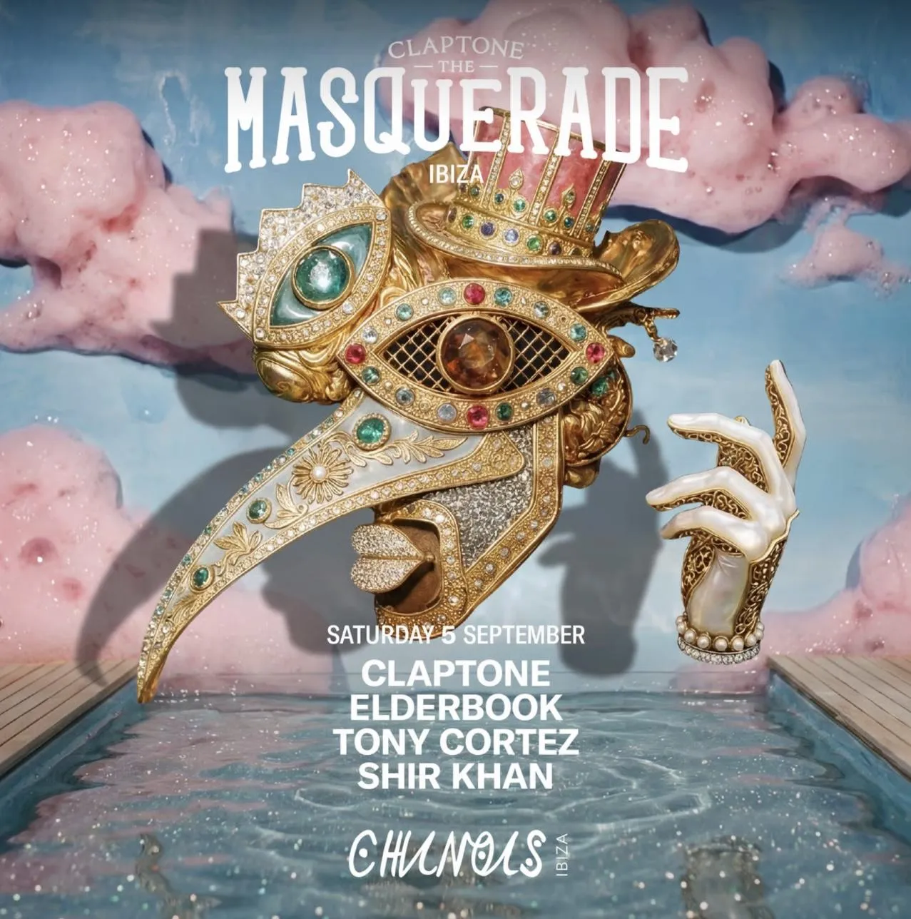 The Masquerade: Claptone, Elderbrook Dj Set, Tony Cortez, Shir Khan