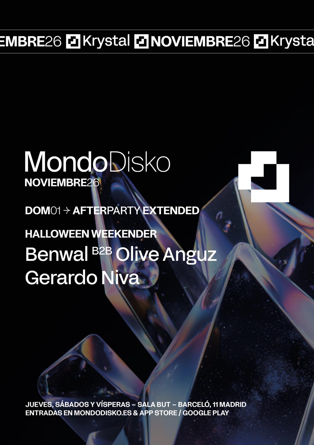Afterparty Extended: Benwal B2B Olive Anguz / Gerardo Niva