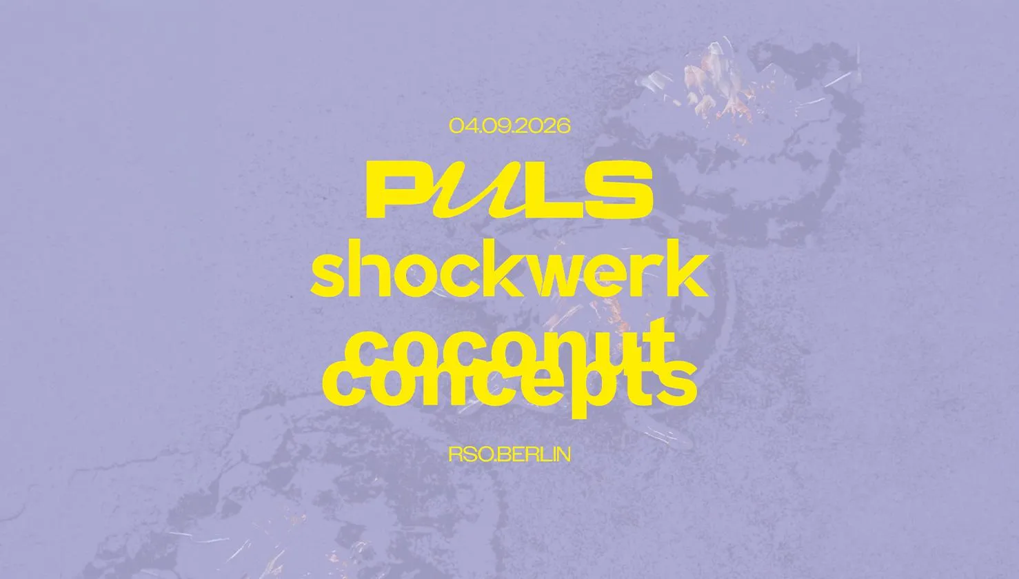PULS x shockwerk x coconut concepts pres. LAST SUMMER NIGHT
