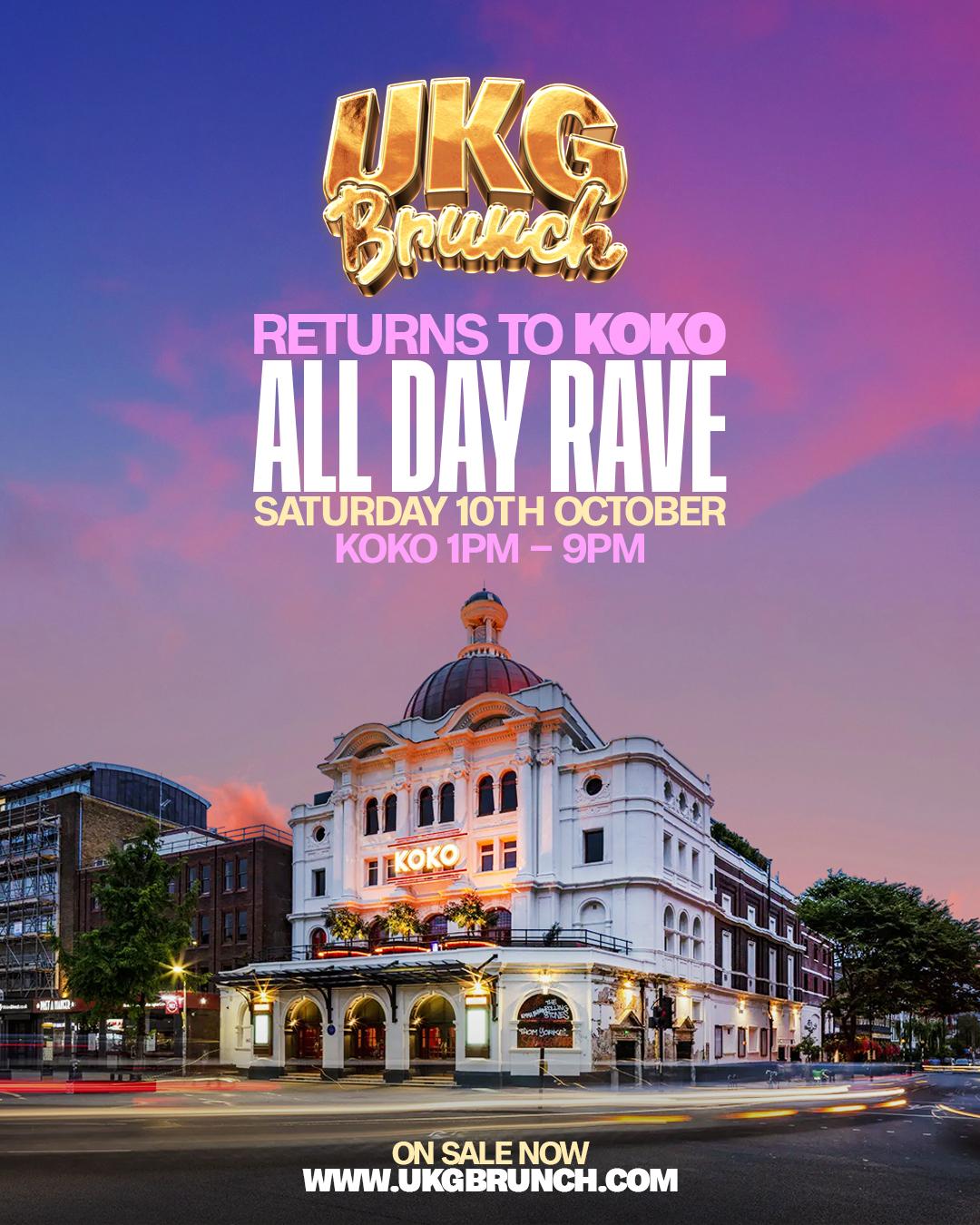 Ukg Brunch 'Returns To Koko' - All Day Rave