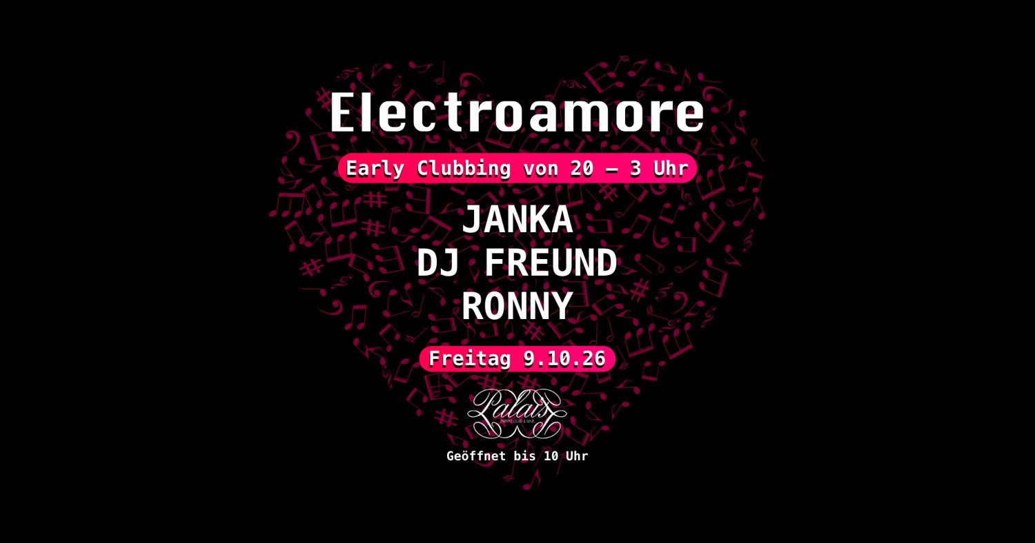 Early Clubbing Im Palais Mit Electroamore