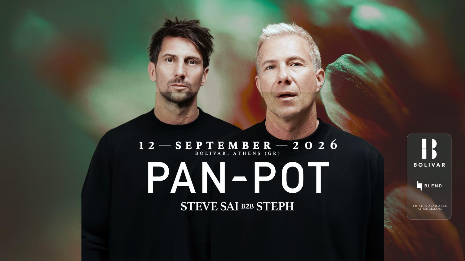 Pan-Pot I Sat Sep 12