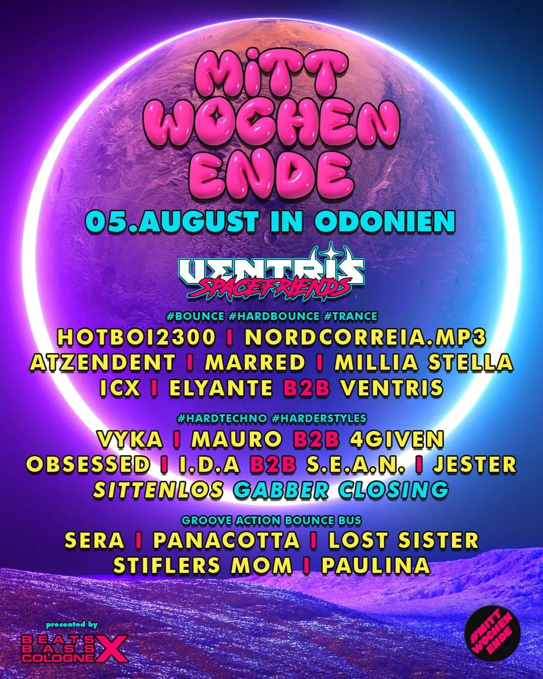 #MITTWOCHENENDE feat. VENTRIS SpaceFriends in Odonien
