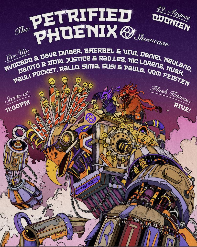 Petrified Phoenix Showcase In Odonien