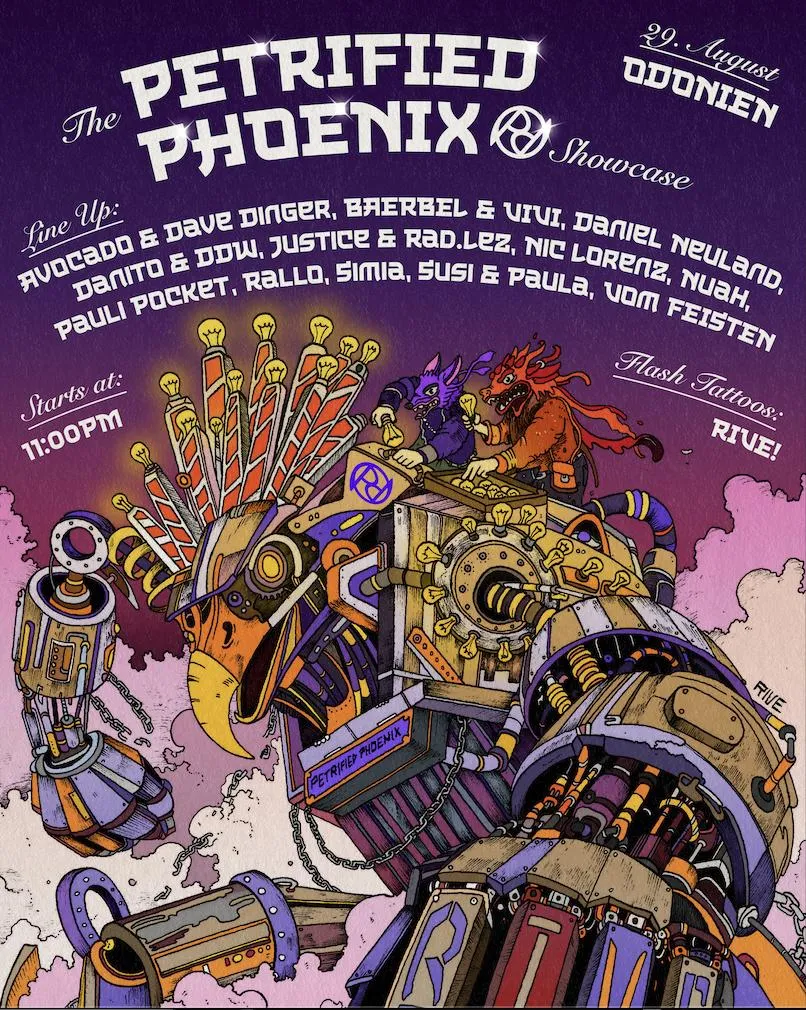 Petrified Phoenix Showcase in Odonien