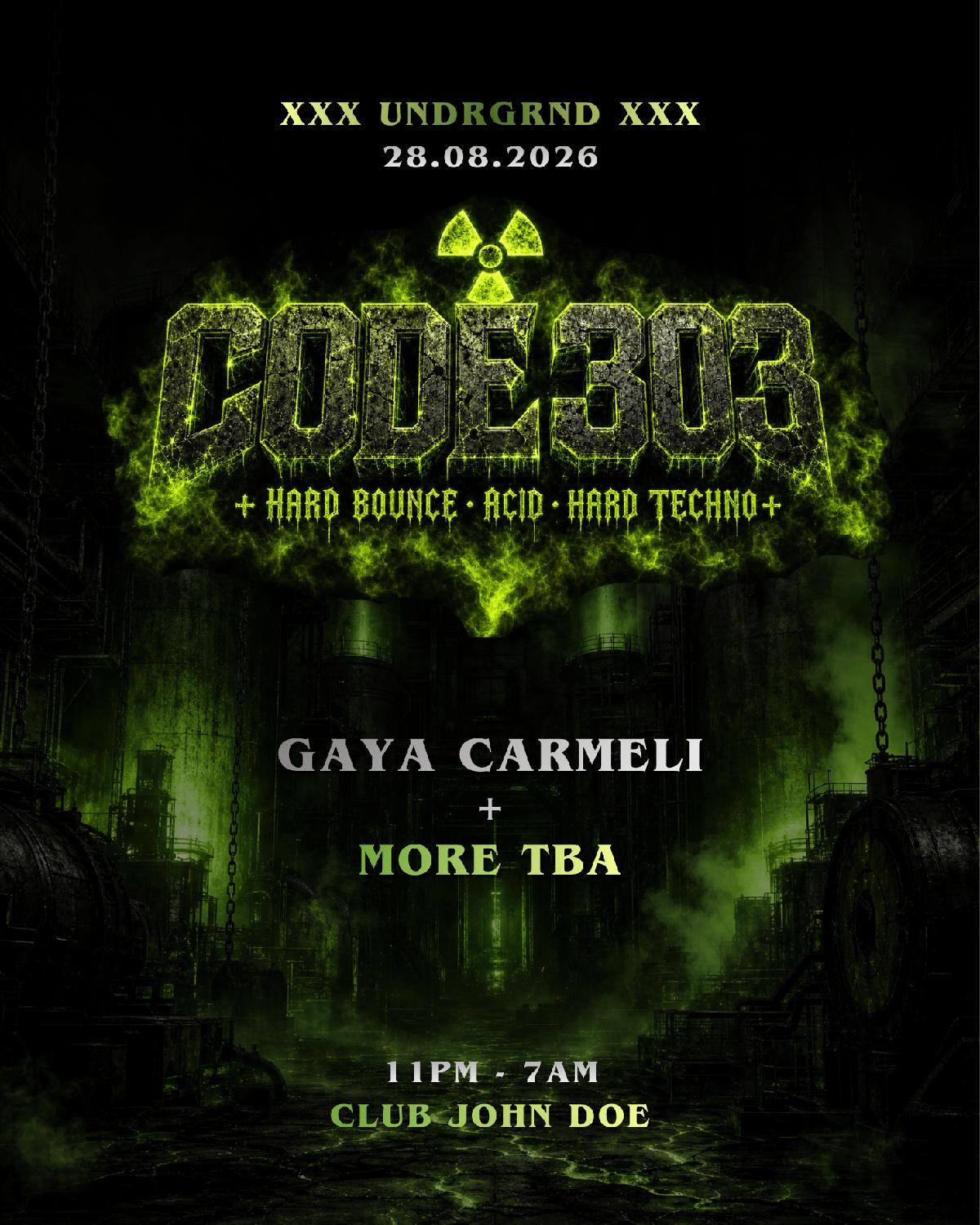 Code 303 X Undrgrnd