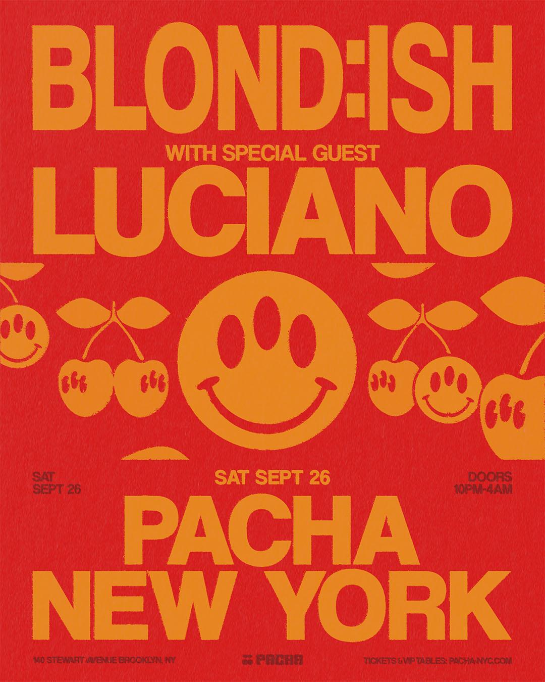Blond:Ish With Special Guest Luciano