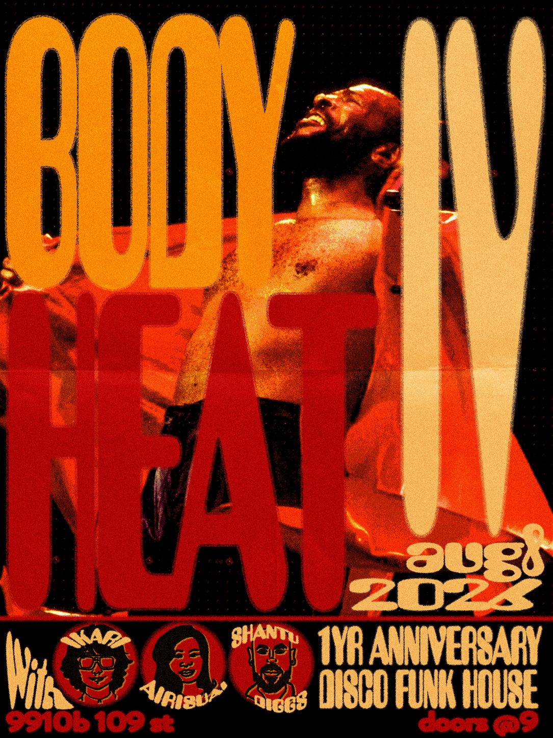 BODY HEAT 4:1YR ANNIVERSARY