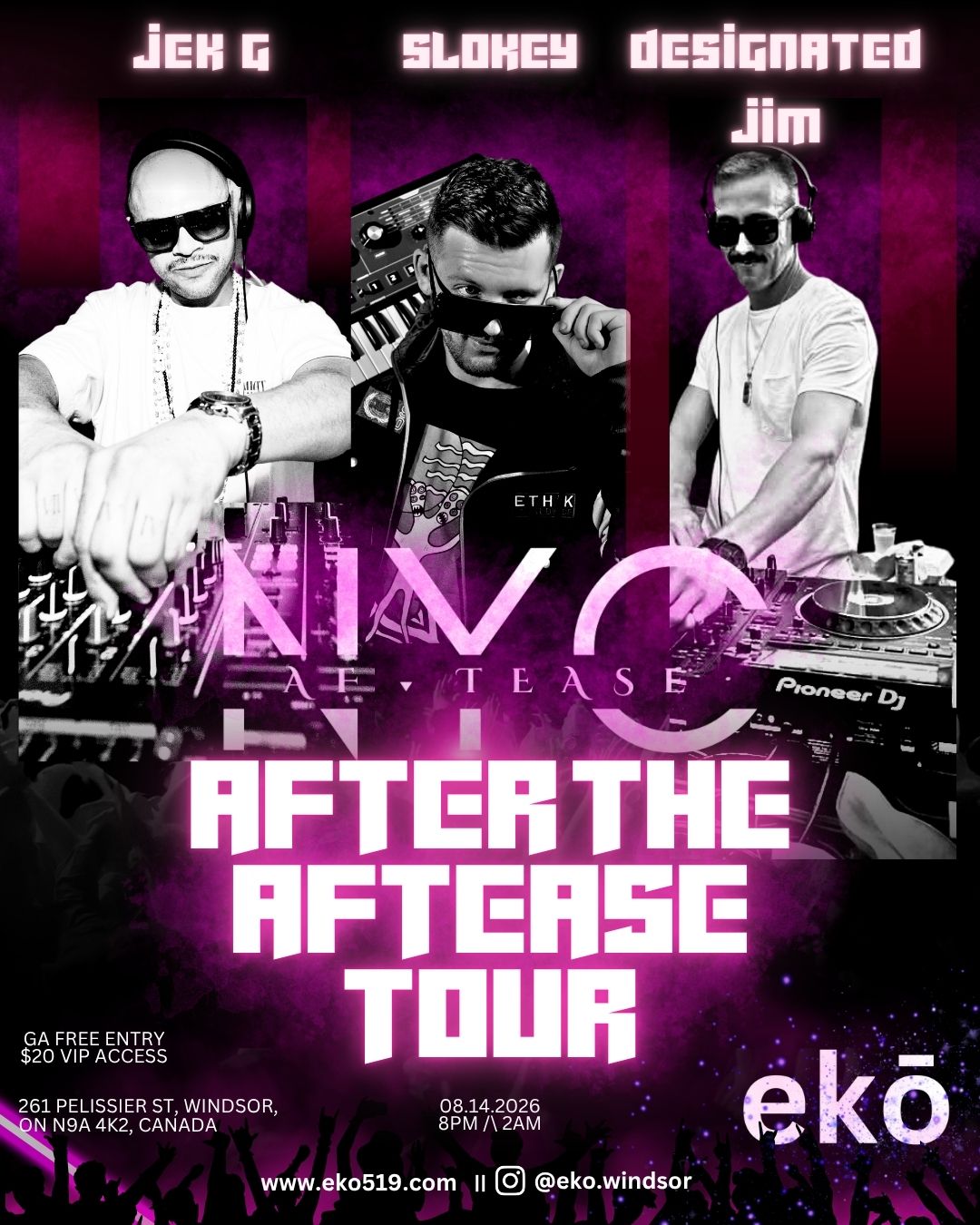 SLOJEK AFTER THE AFTEASE TOUR - Ekō WINDSOR