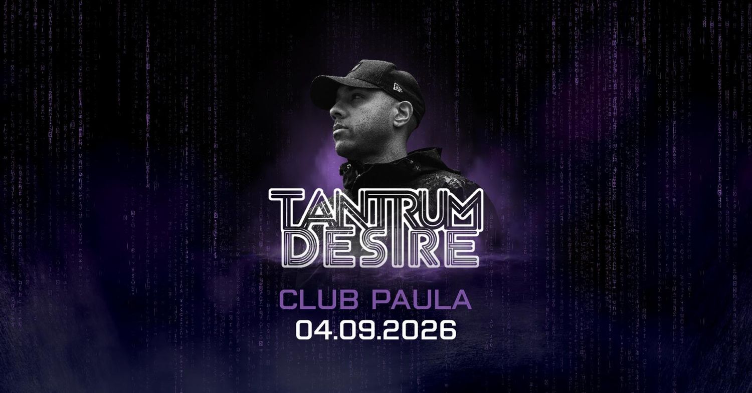 BASS/CULTURE pres. Tantrum Desire (UK)