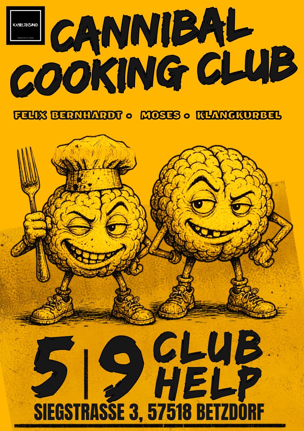 KabelTechno invites Cannibal Cooking Club