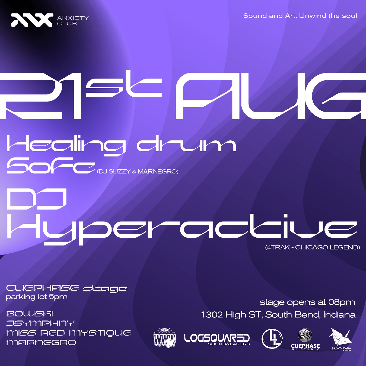 ANX005: DJ Hyperactive returns + Summer Parkinglot stage