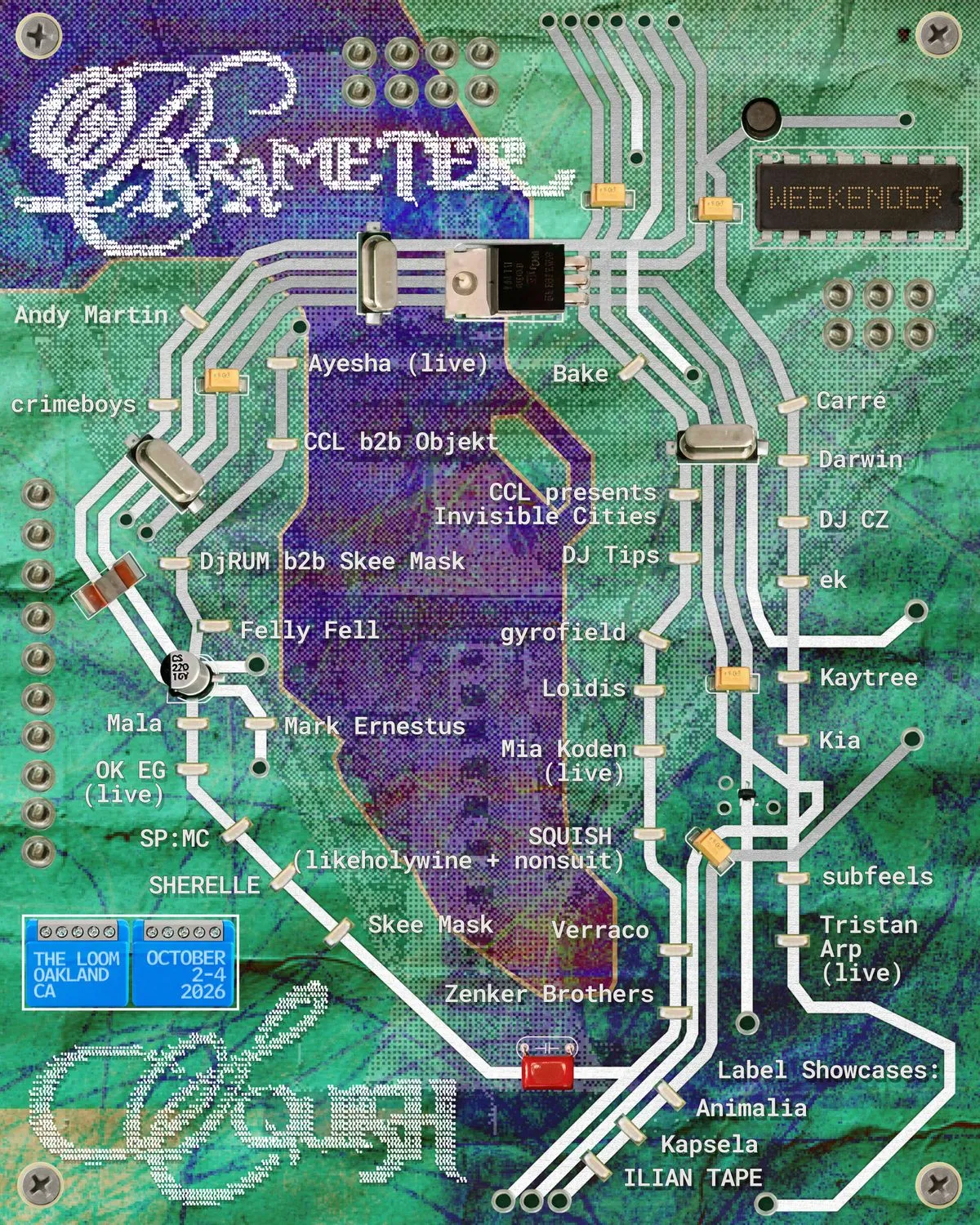 Parameter x SQUISH Weekender