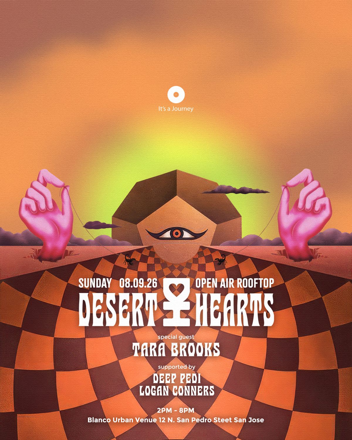 Desert Hearts Rooftop Party San Jose