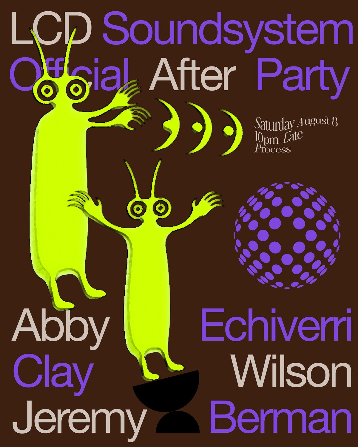 Official LCD Soundsystem Afterparty - feat. Abby Echiverri, Clay Wilson, Jeremey Berman