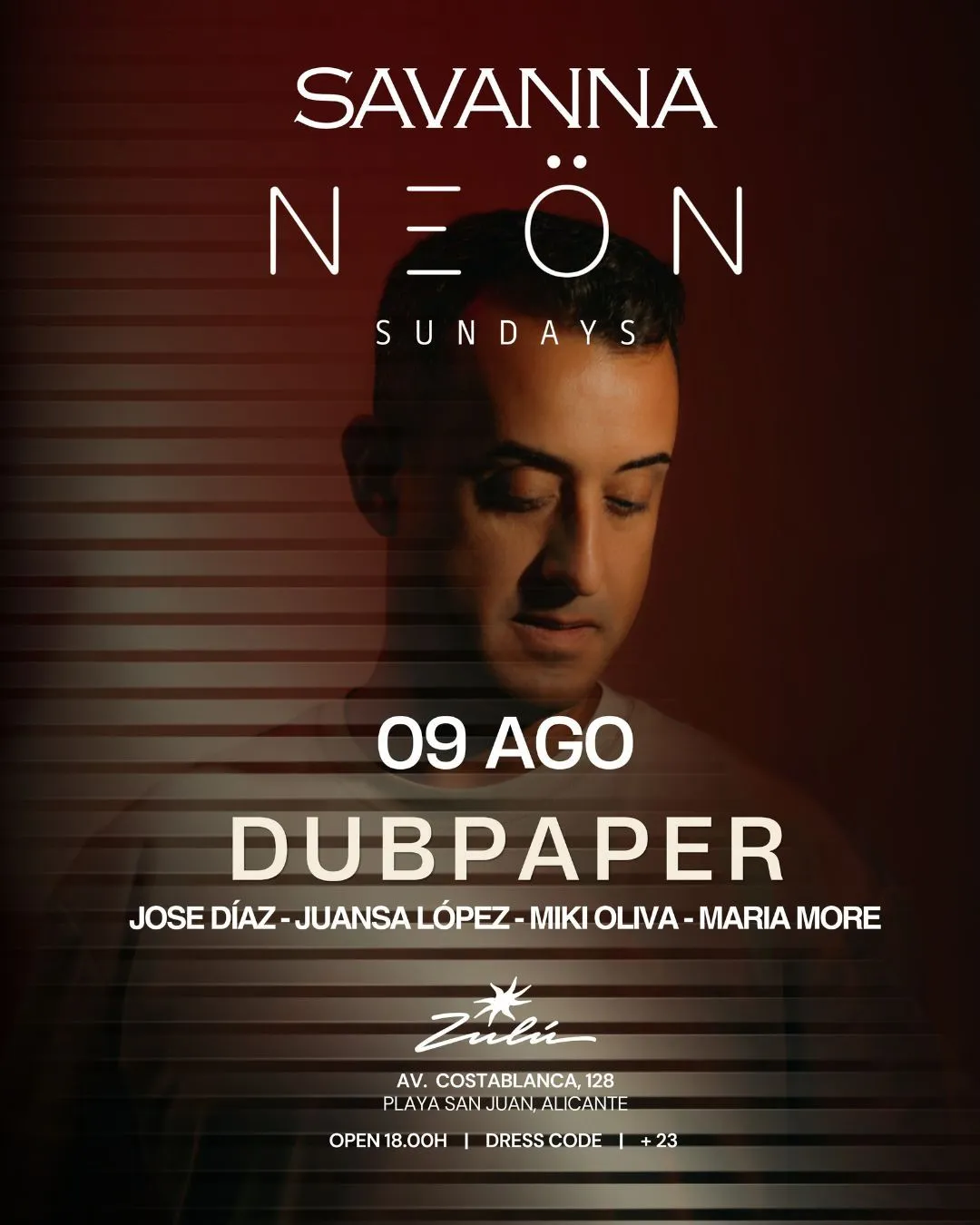 Dubpaper AT ZULÚ BEACH CLUB