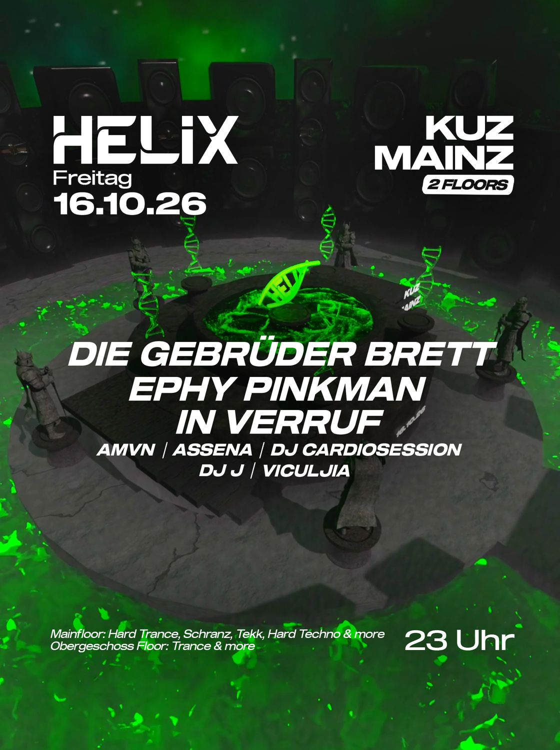 HELIX x KUZ Mainz - with Die Gebrüder Brett, Ephy Pinkman & In Verruf