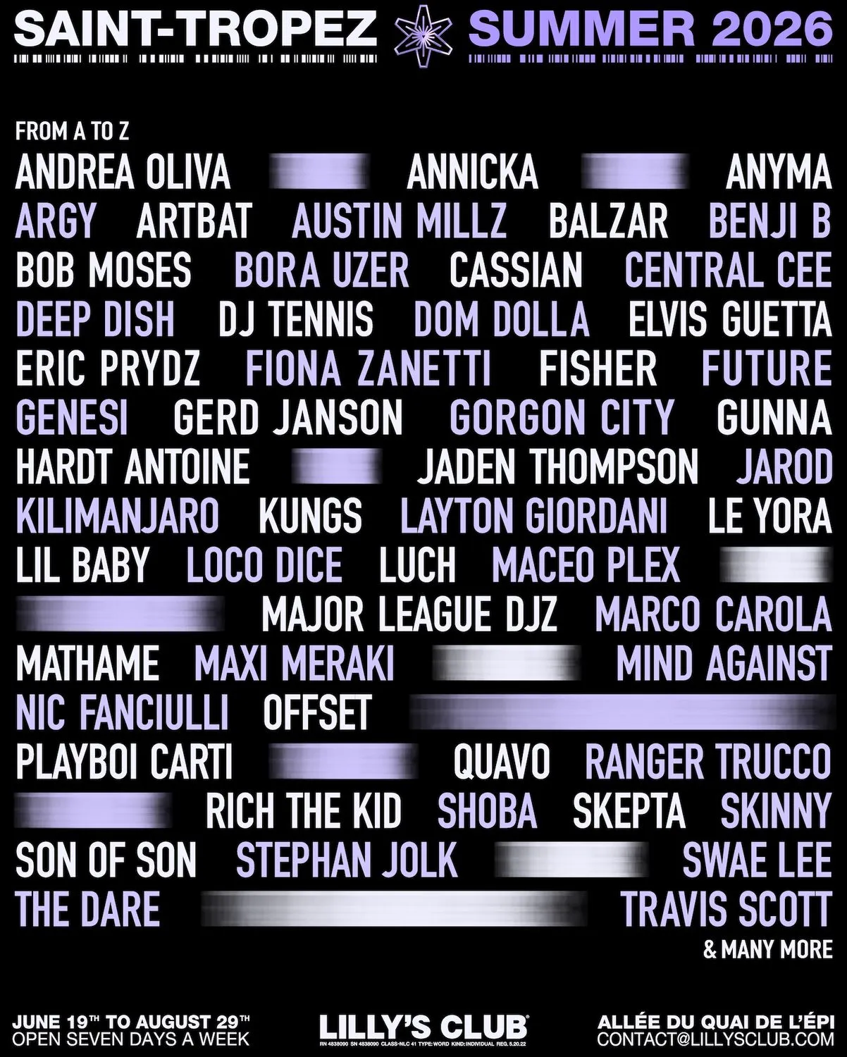 Marco Carola - Lilly's Club Saint-Tropez