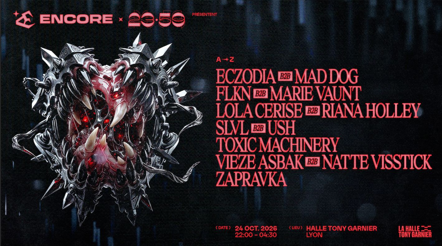 ENCORE x 23:59 - LINE-UP XXL