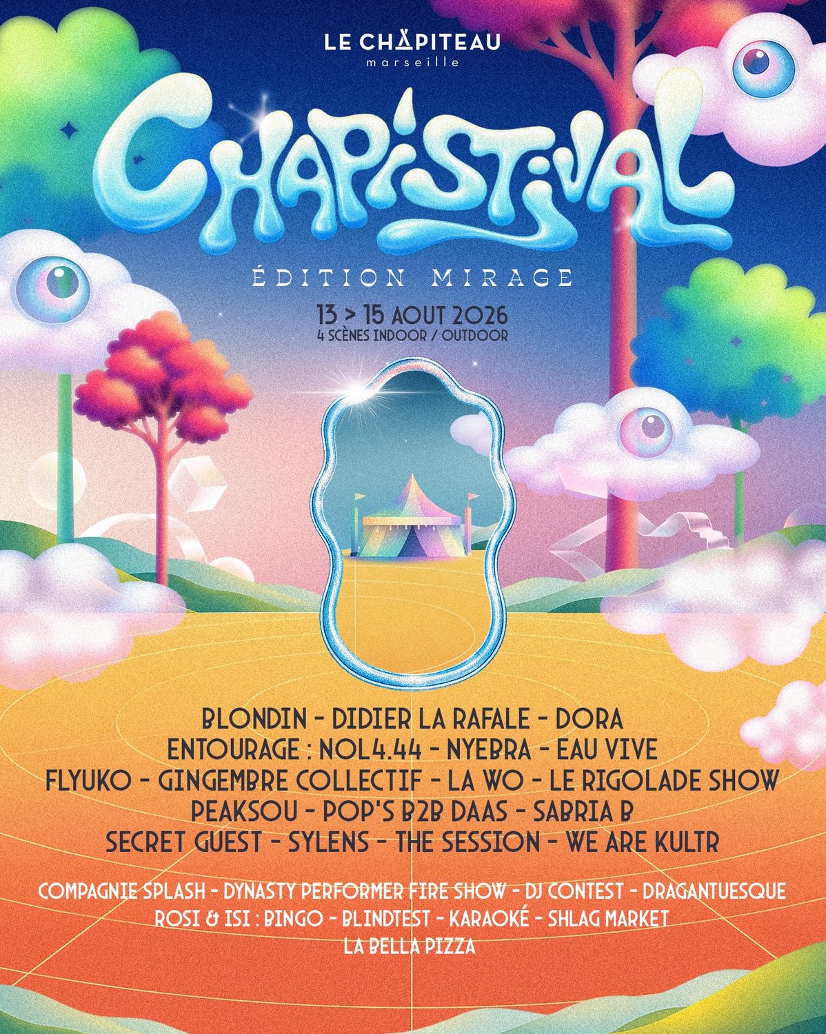CHAPISTIVAL 2026: ÉDITION MIRAGE