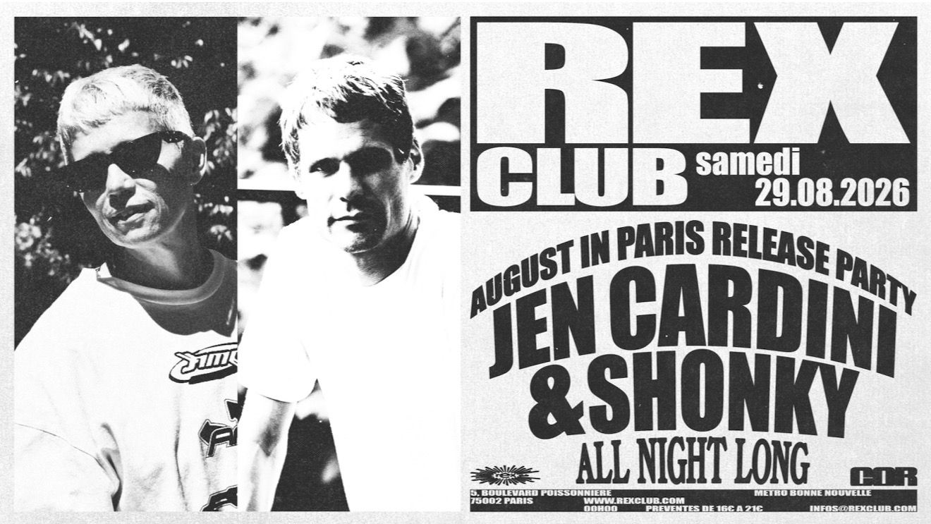August In Paris Release Party: Jen Cardini & Shonky all night long