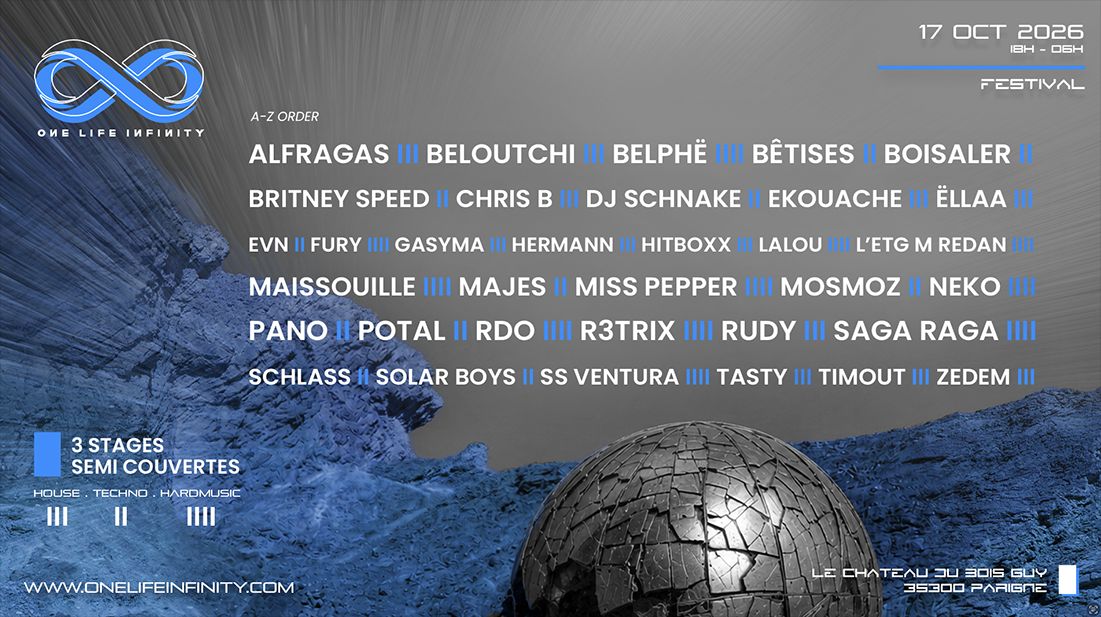 Festival One Life Infinity # Édition 2026