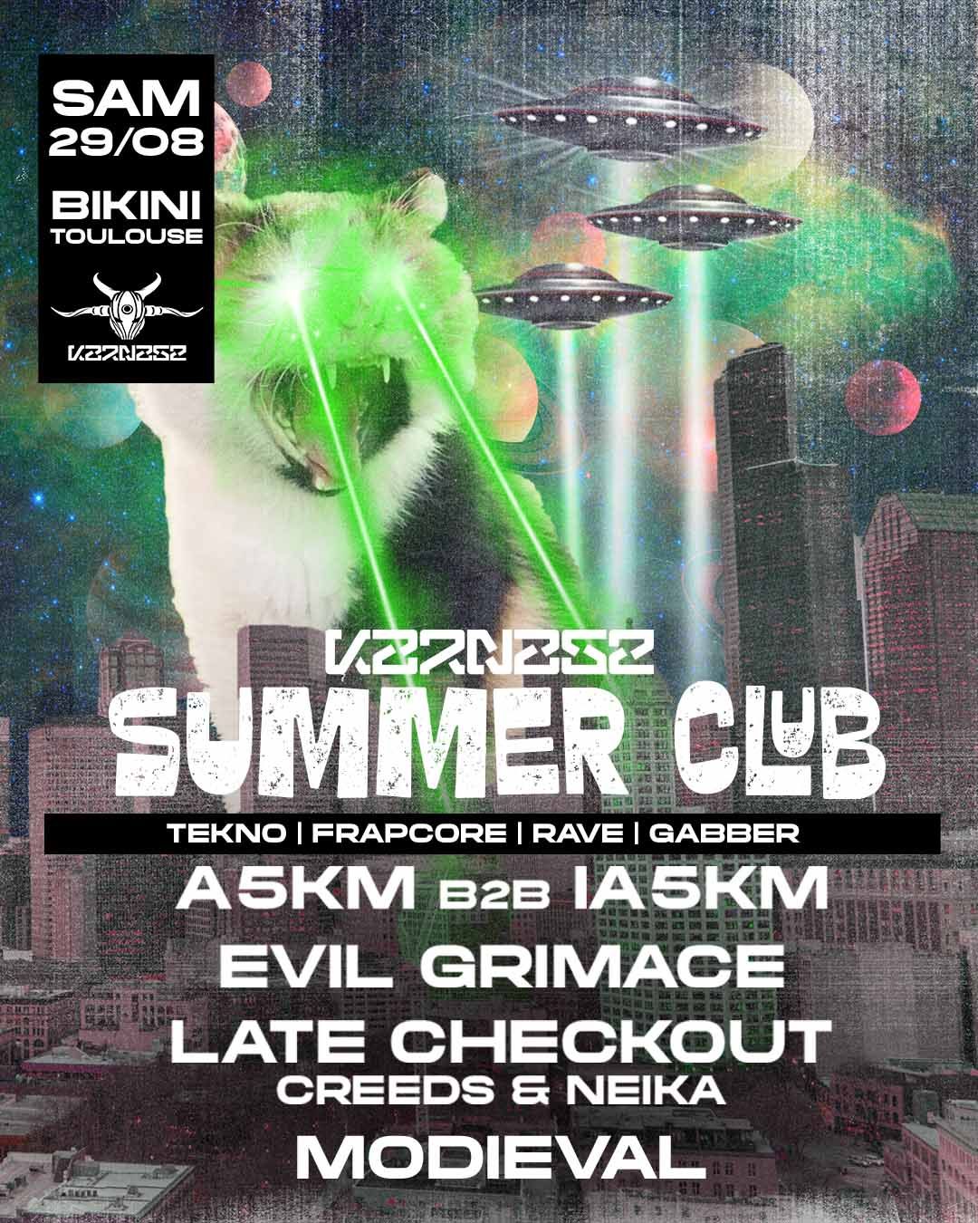 KARNAGE SUMMER CLUB# 3 W/ Evil Grimace, A5KM, Late Checkout, Modieval