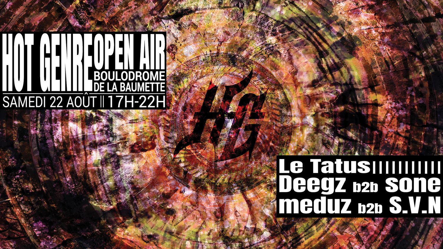 HOT GENRE: OPEN AIR BOULODROME
