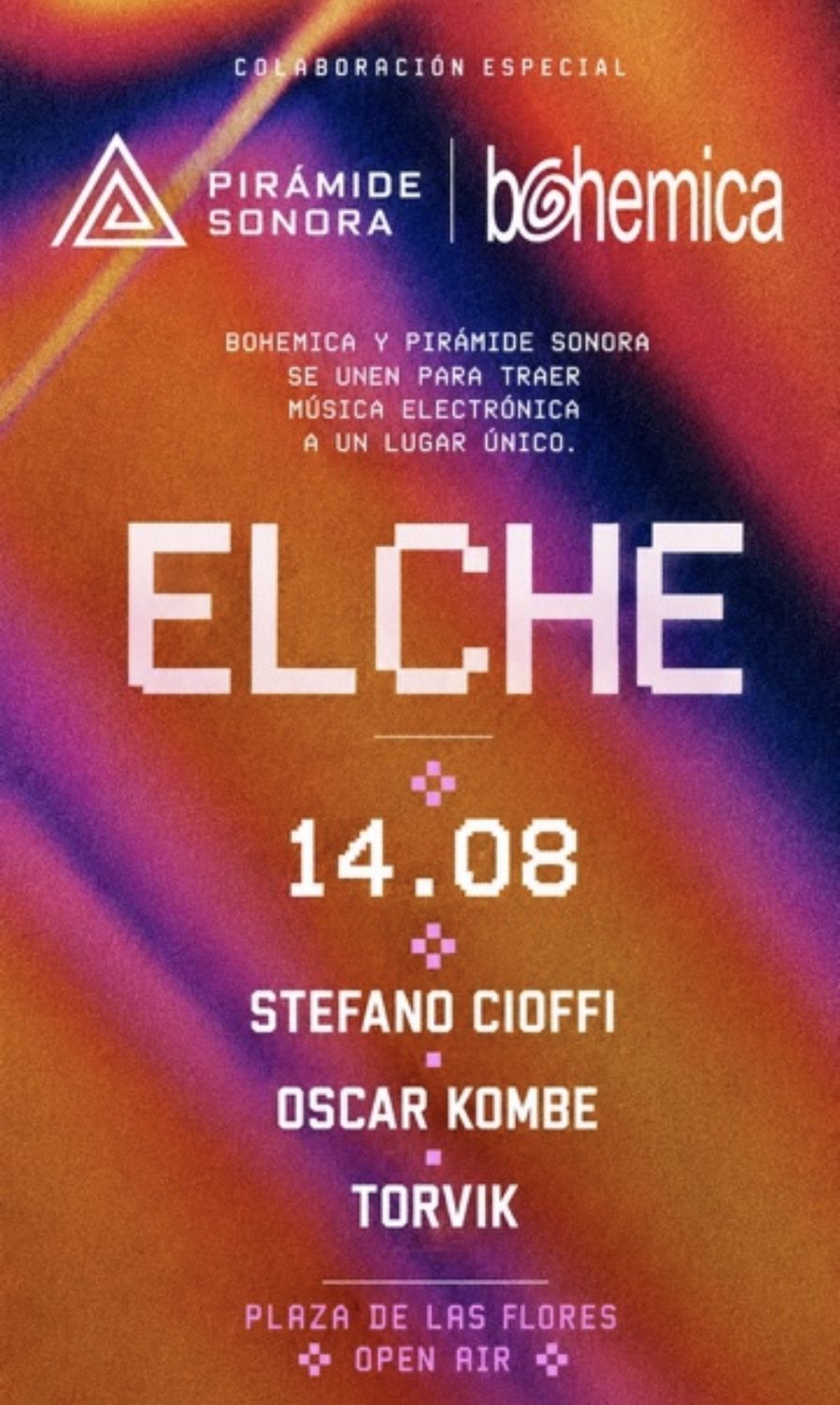 BOHEMICA OPEN AIR ELCHE PLAZA DE LAS FLORES