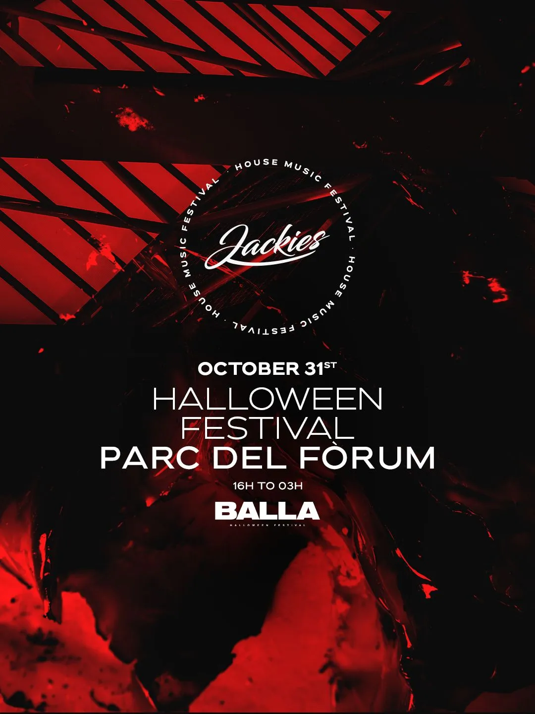 Jackies Open Air Halloween [Balla Barcelona Festival]