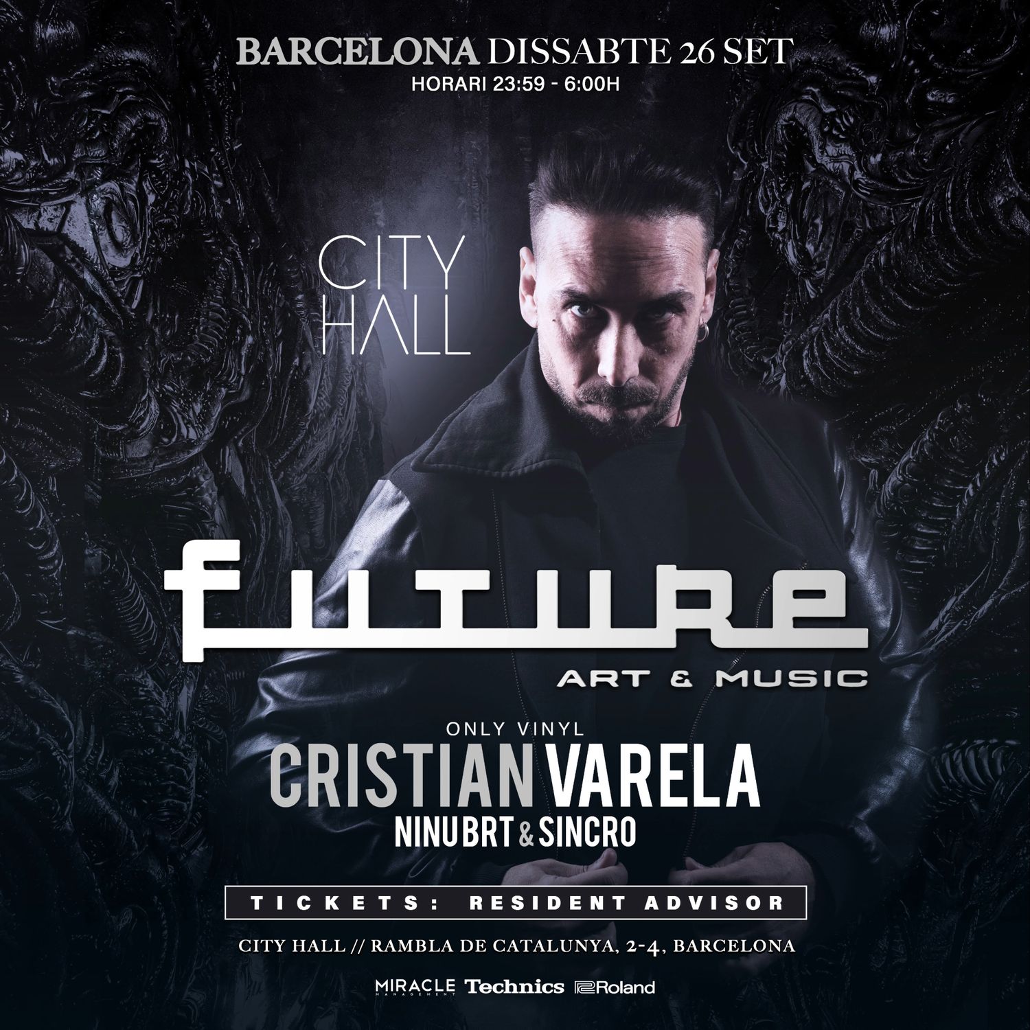 FUTURE: Cristian Varela, Ninu Brt & Sincro
