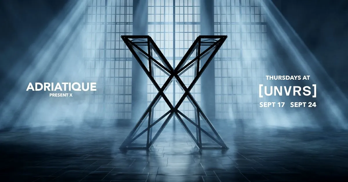 Adriatique presents X