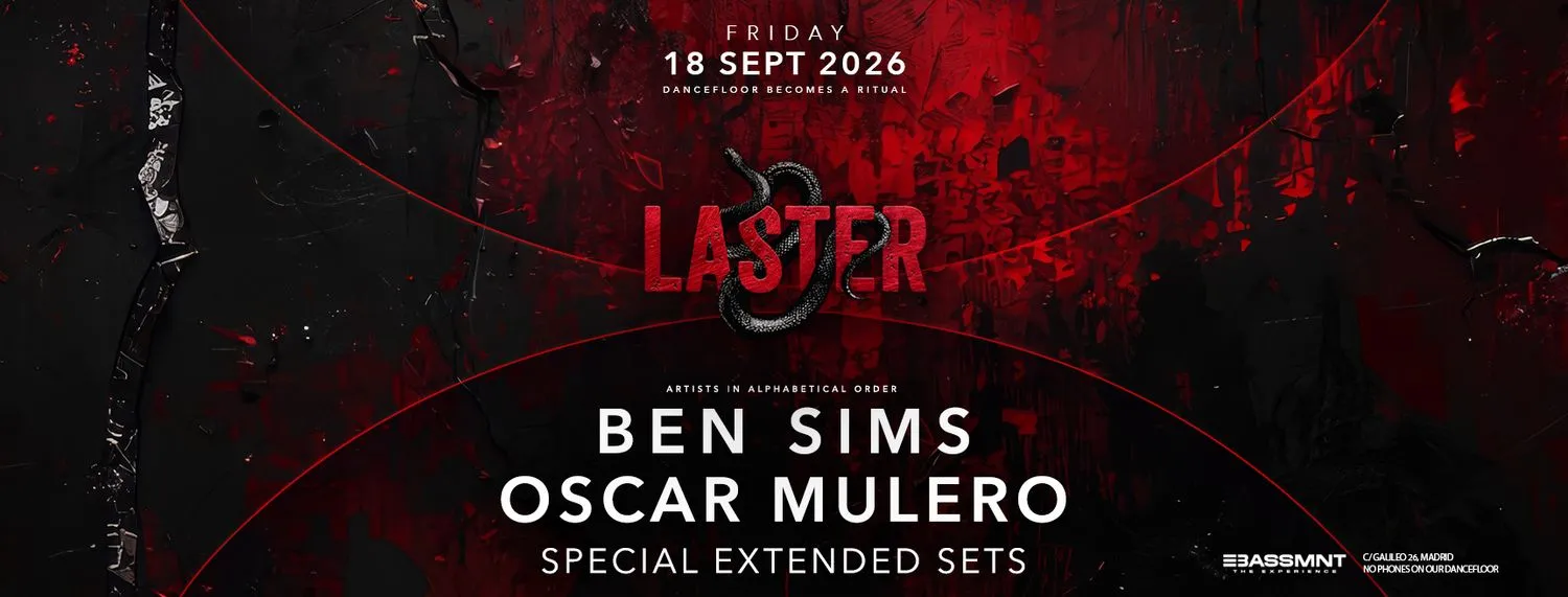 Laster presents Ben Sims & Oscar Mulero