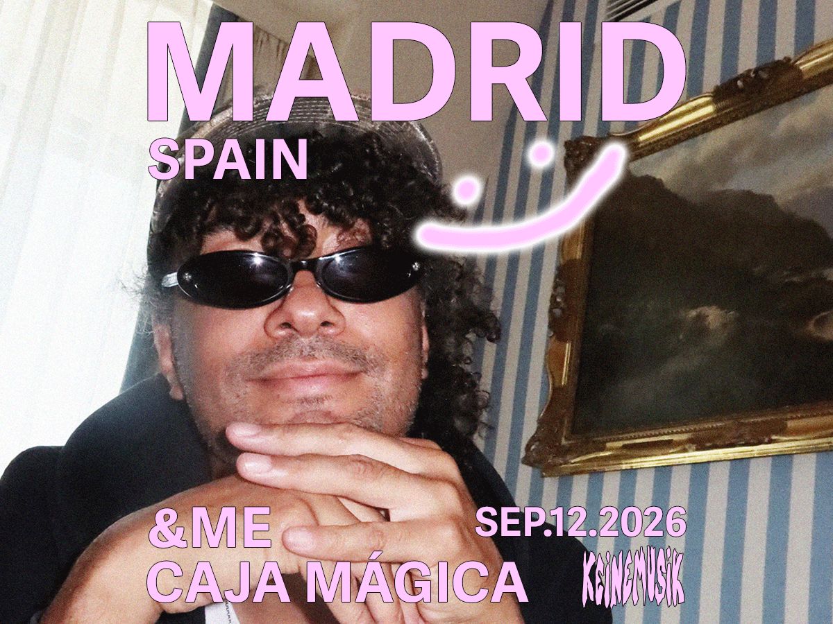 Brunch Electronik Madrid 12.09 - &ME presents Smiley