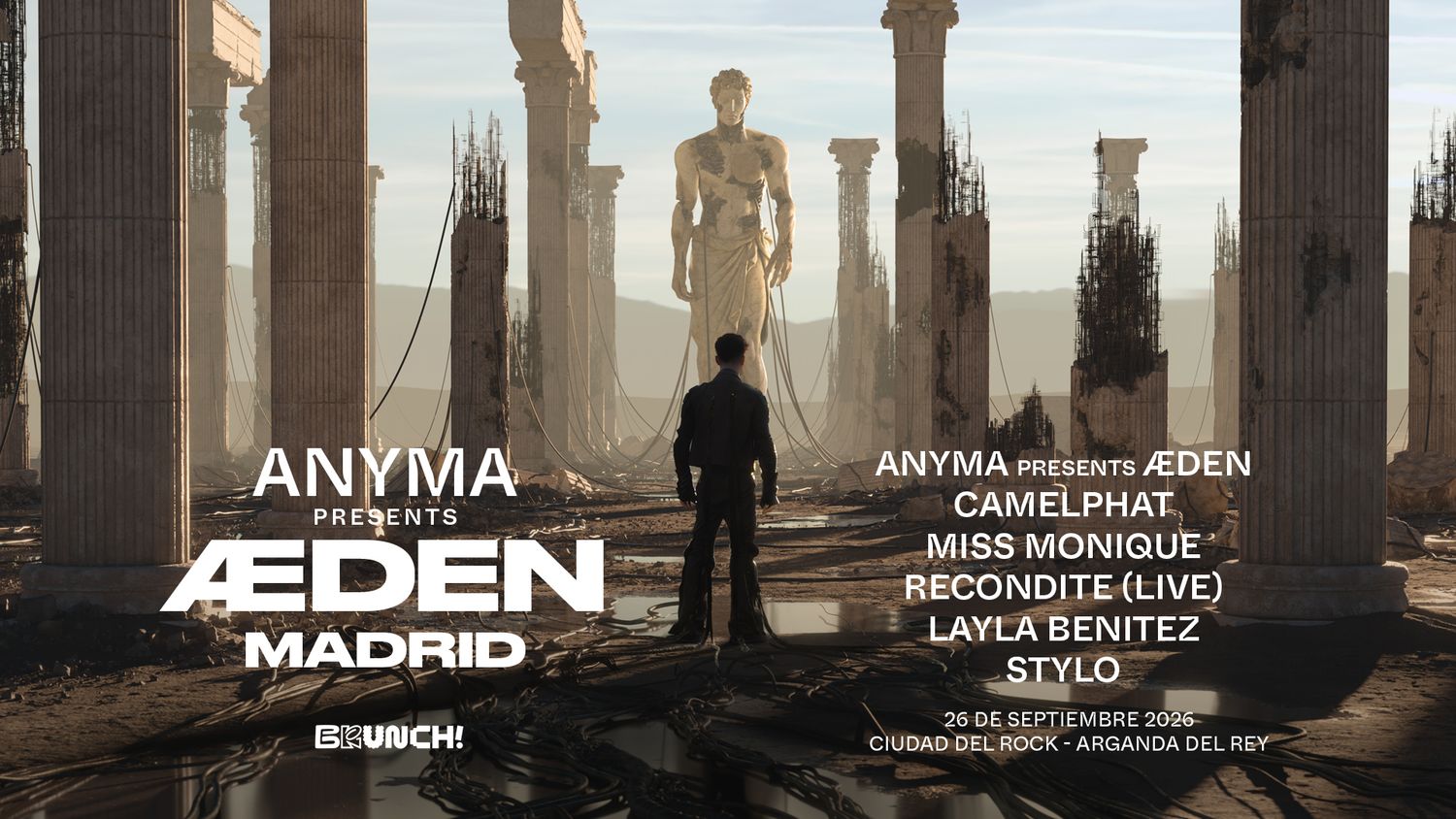 Anyma presents ÆDEN Madrid by Brunch Electronik 26.09