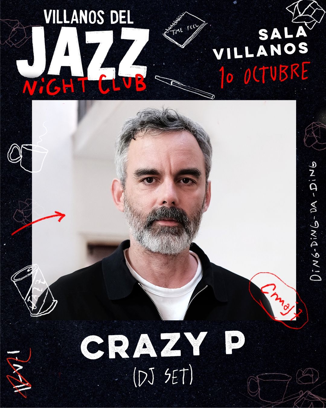 Crazy P (Dj Set) + Acid Hero + Toni Aparisi