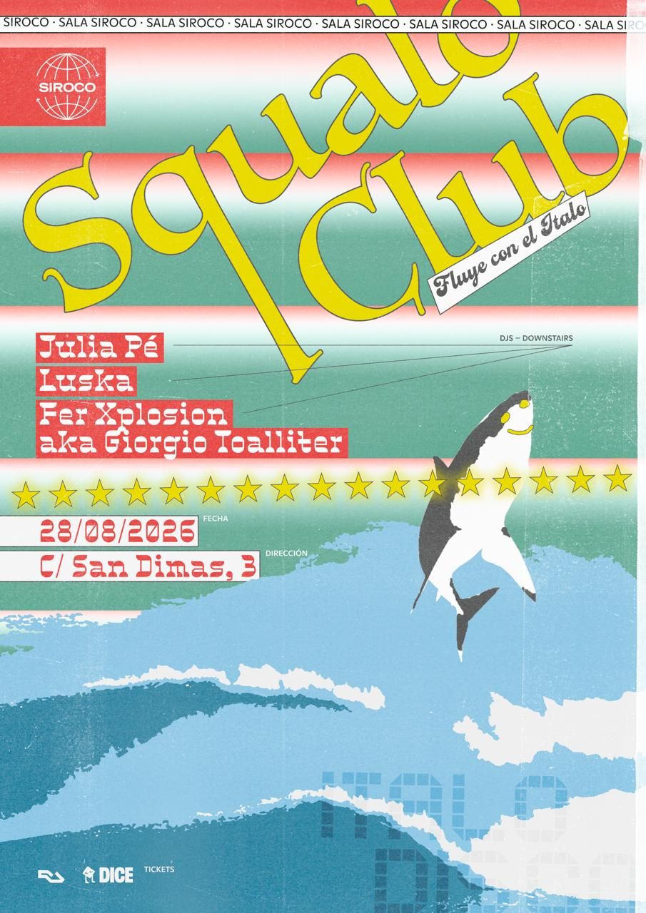 SQUALO: Julia Pé, Luska, Fer Xplosion aka Giorgio Toalliter