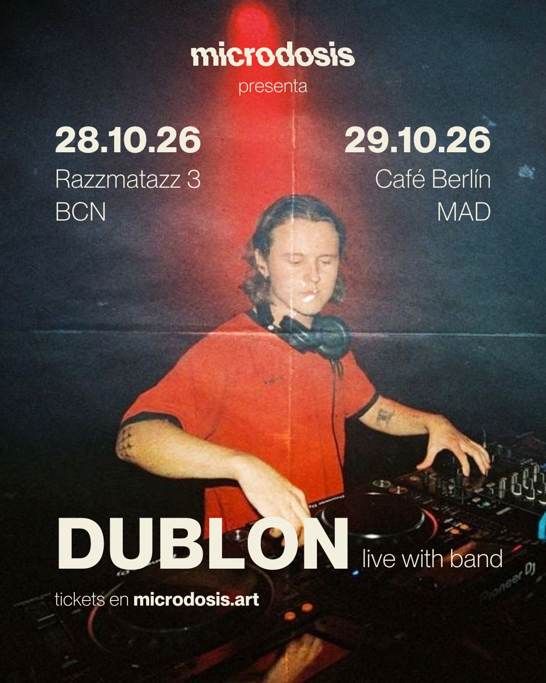 Dublon (live with band) en microdosis - Café Berlín, Madrid