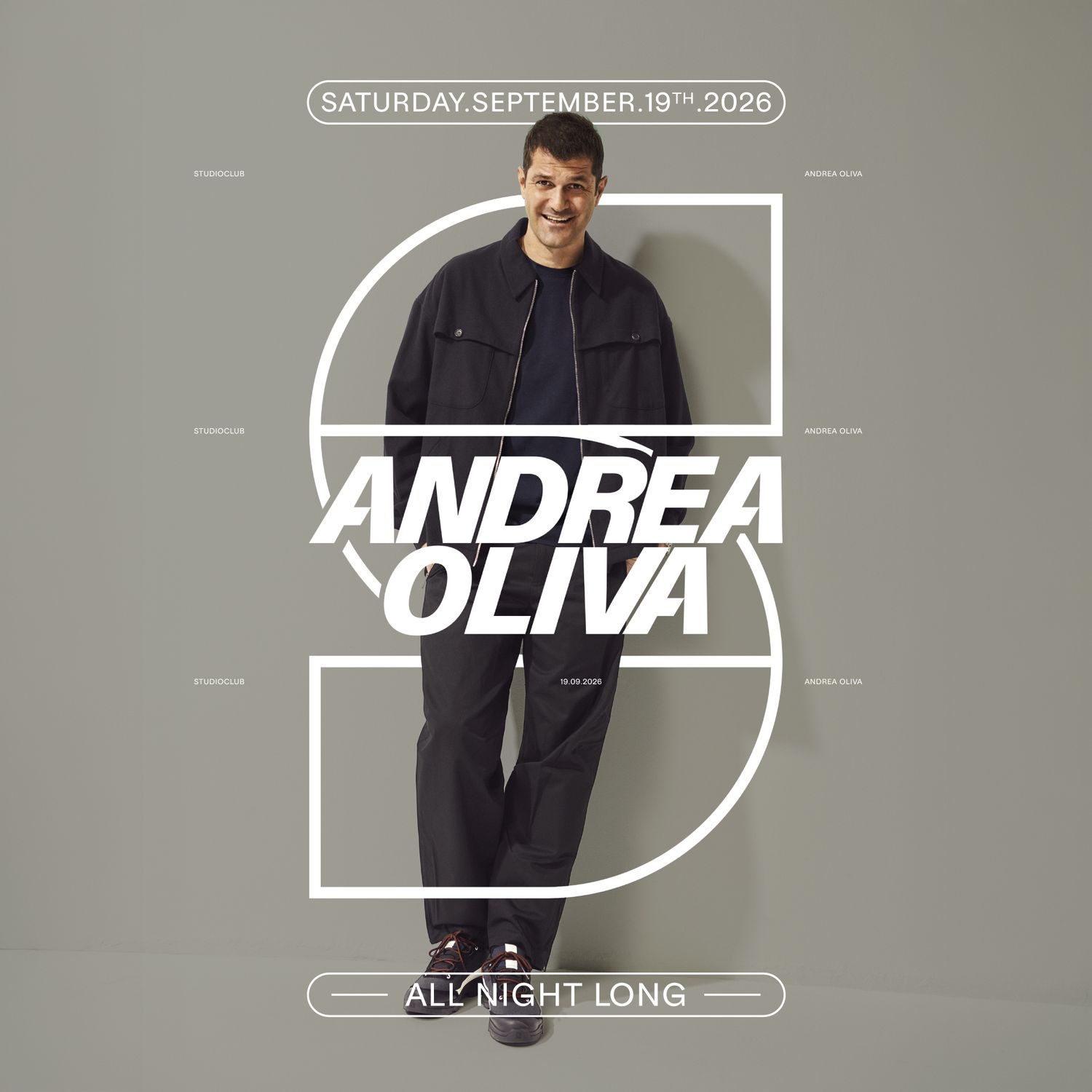 Studio Club Invites: Andrea Oliva - ALL NIGHT LONG