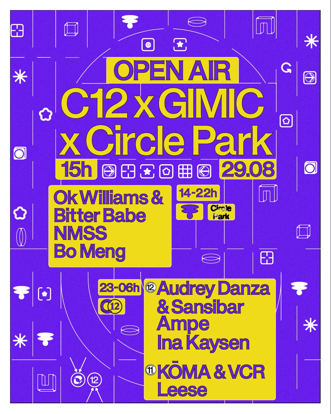 C12 x GIMIC Radio - Open Air & Club / Circle Park & C12 (15h)