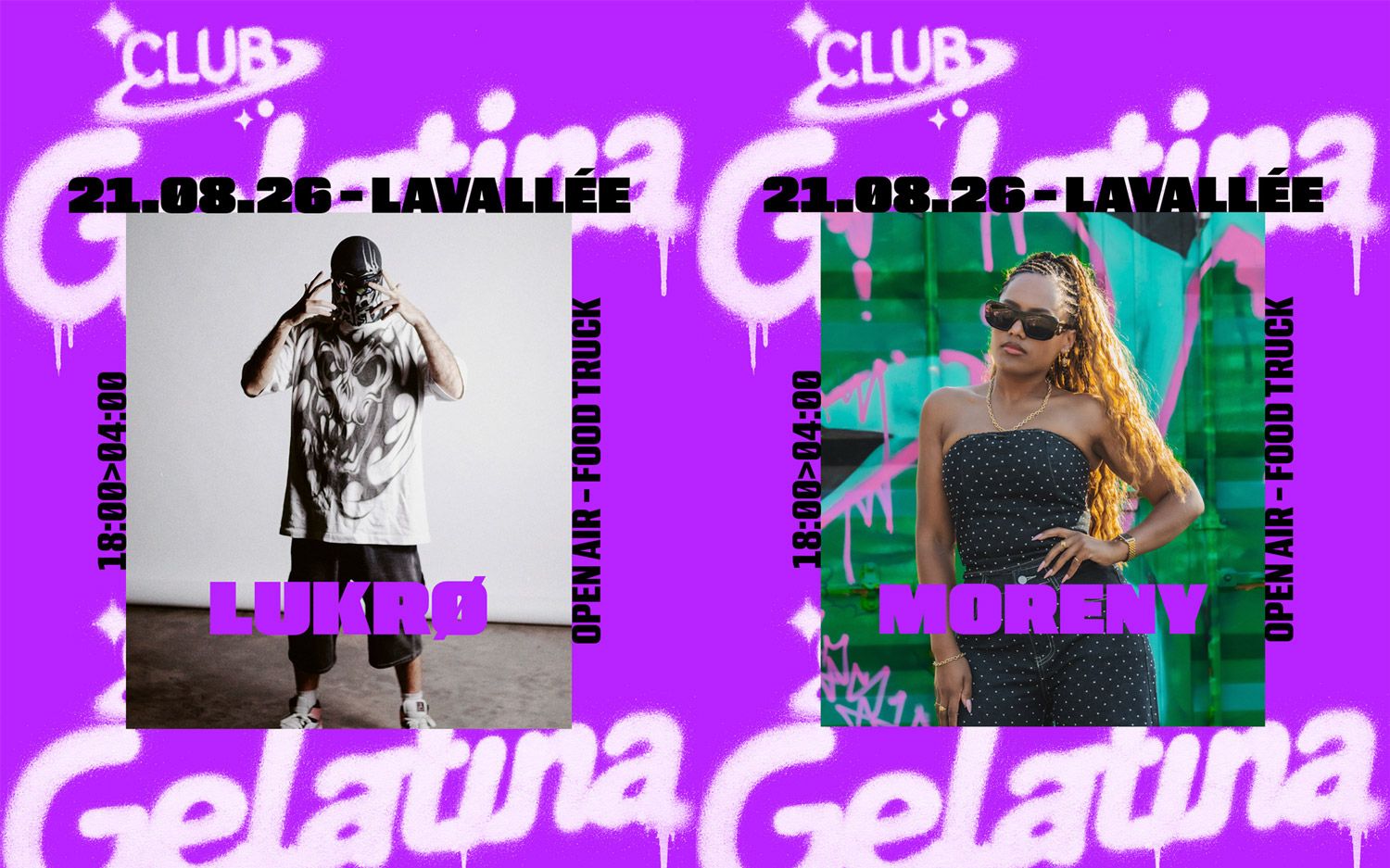 Club Gelatina - Lavallée with Lukrø, Moreny, Pony Sirena Tropical, Ricky Corazon,