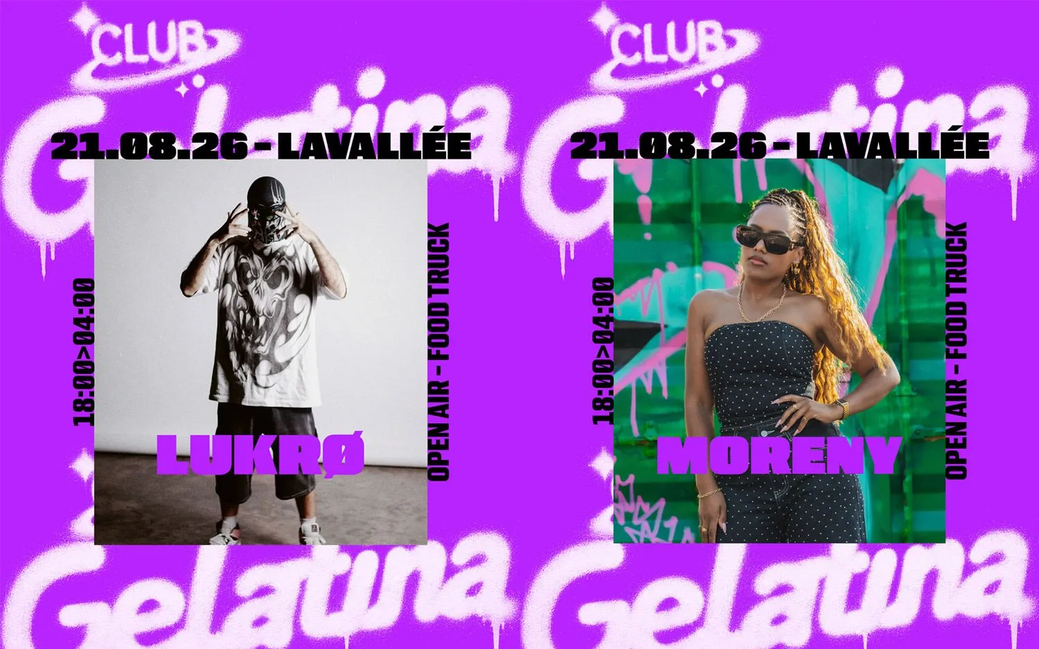 Club Gelatina - Lavallée with Lukrø, Moreny, Pony Sirena Tropical, Ricky Corazon,