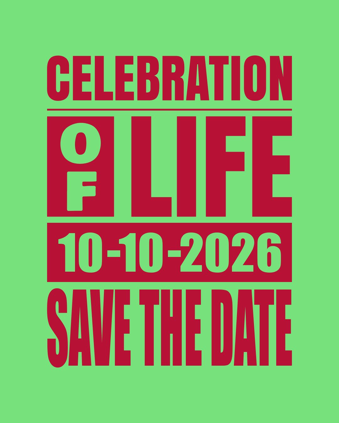 Celebration of Life