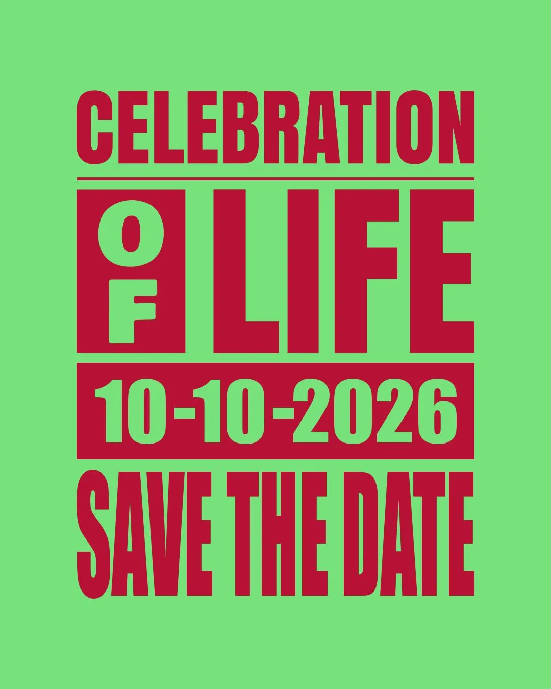 Celebration of Life