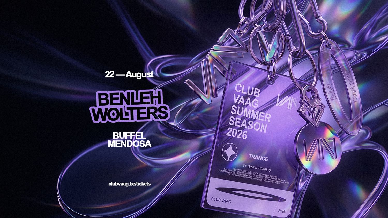 Club Vaag invites WOLTERS & Benleh