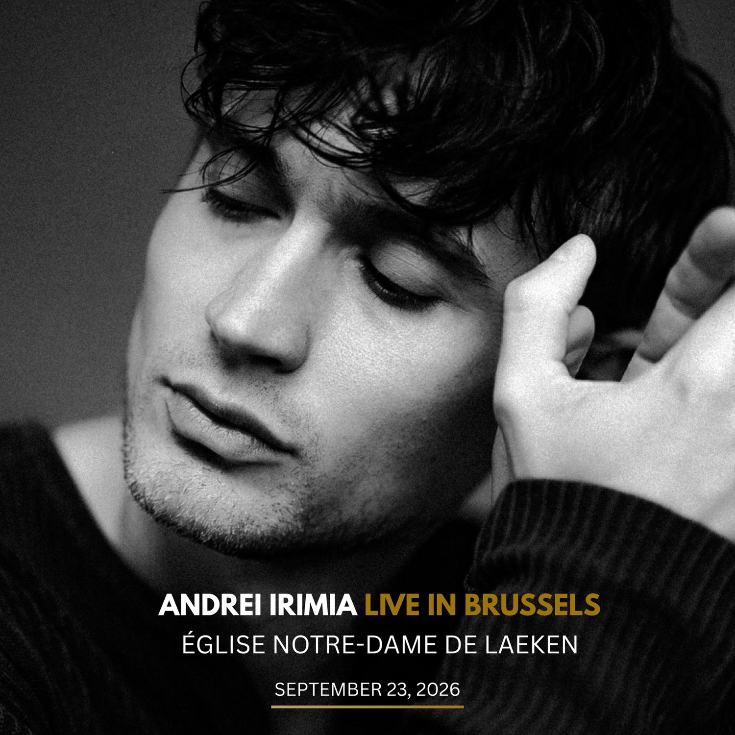 Andrei Irimia - Église Notre-Dame de Laeken - European Tour 2026
