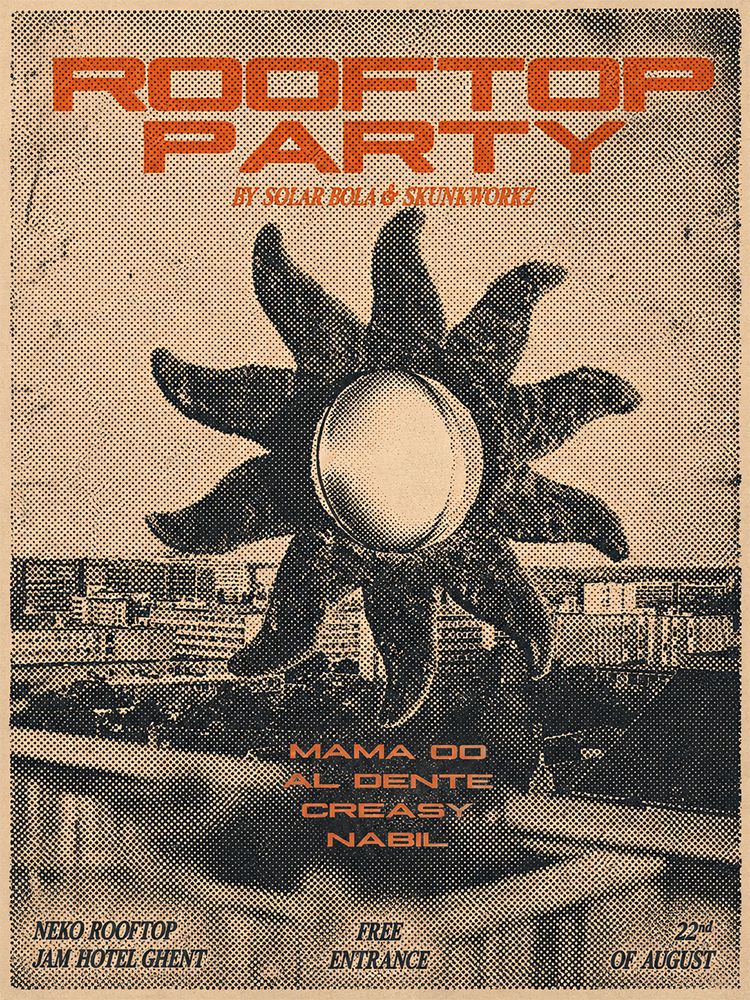 Solar Bola & Skunkworkz ROOFTOP PARTY (free entrance)