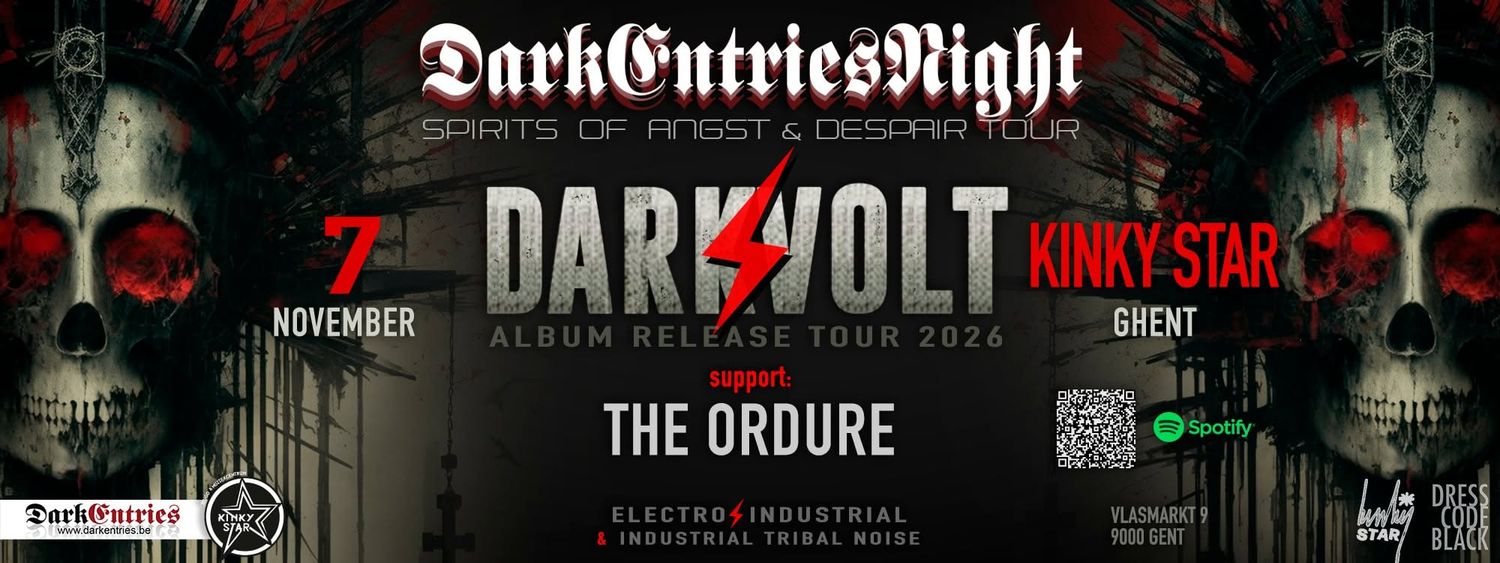 Dark Entries Night: Darkvolt & The Ordure