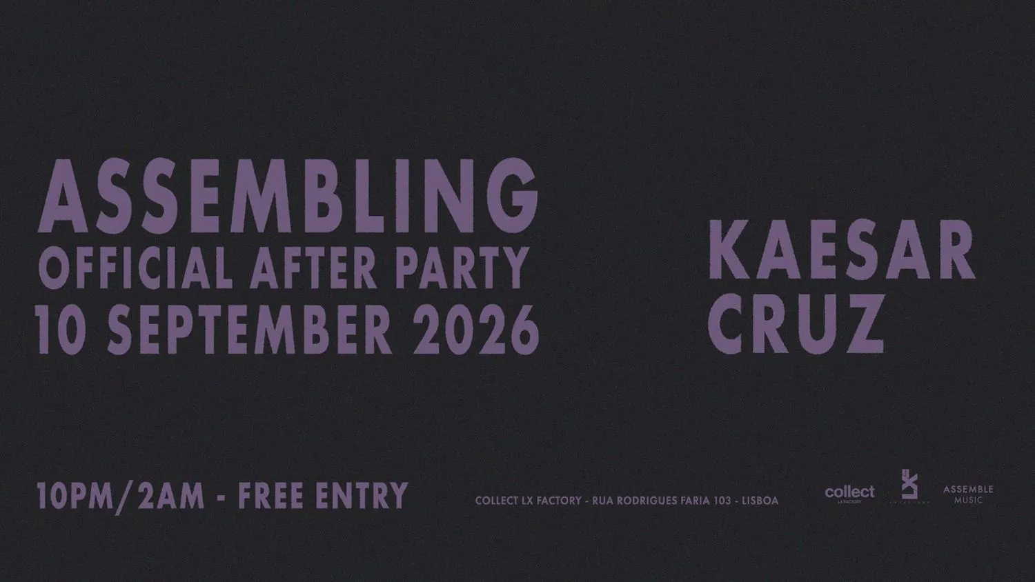 Assembling AFTER PARTY