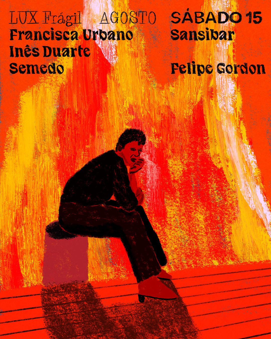 Sansibar, Felipe Gordon, Inês Duarte, Francisca Urbano, Semedo